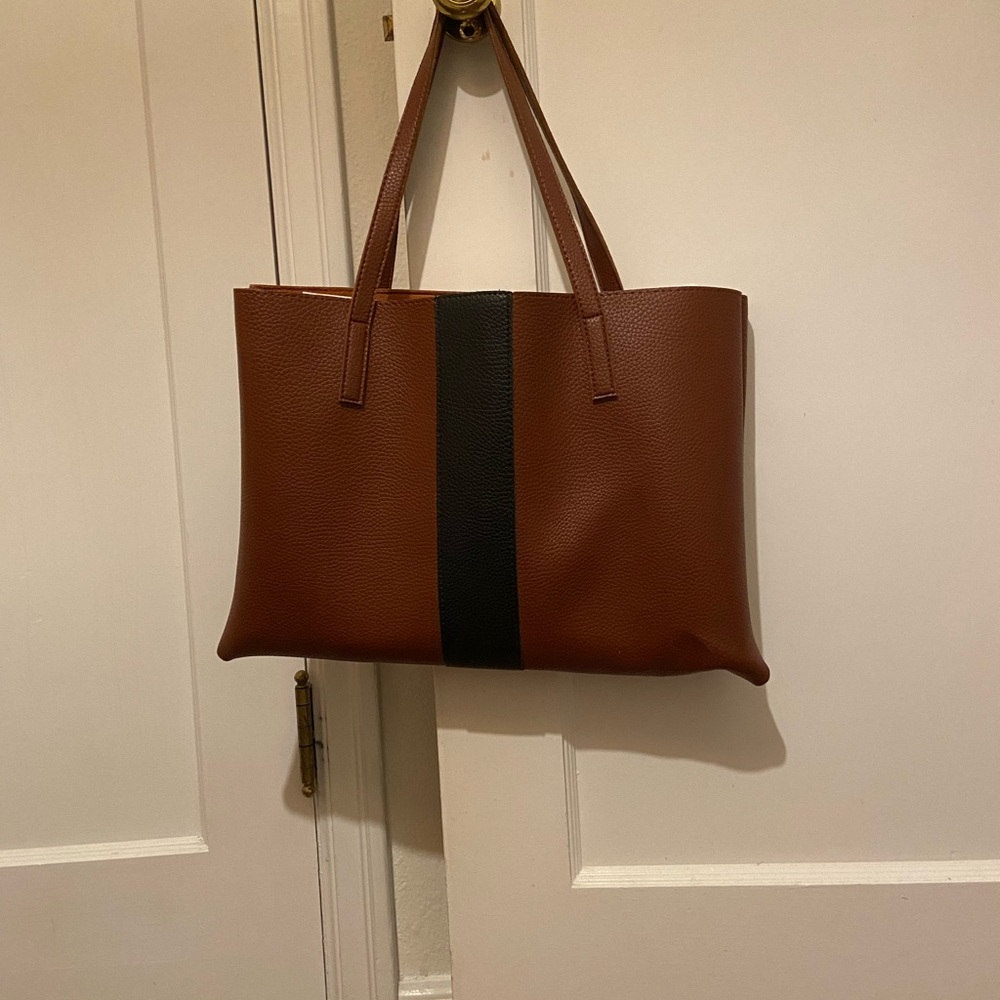 Vince Camuto Vegan Leather Tote - Picture 3 of 4